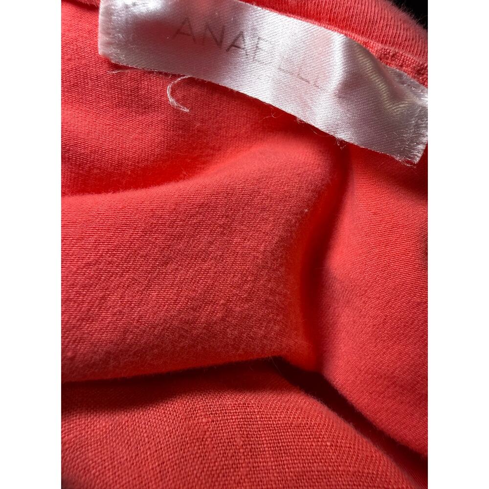 Annabelle 100% Linen Coral Midi Dress, Made In Italy, Lagenlook, Large - Picture 8 of 10